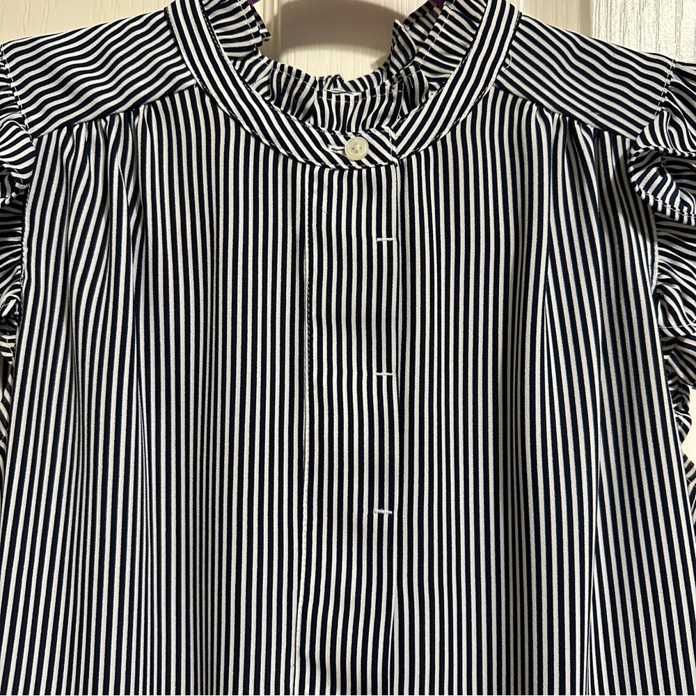 Loft Ruffle Sleeve Blouse - Picture 2 of 5
